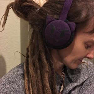 Purple Devil With Horns Emoji😈EARMUFFS!